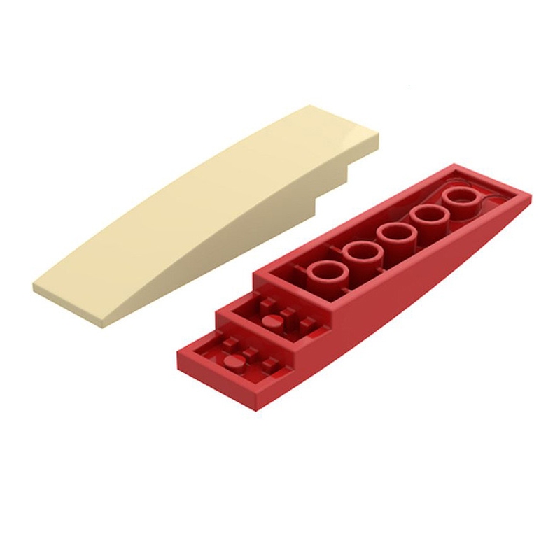 2 Khối Xây Dựng Công Nghệ Cong Gạch nghiêng 8x2 Đồ Chơi Giáo Dục Sáng Tạo Cho Trẻ Em Quà Tặng Sinh N