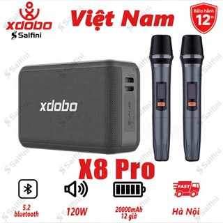  Xdobo X8 Pro 120W Karaoke Không Dây Bluetooth Stereo Loa Siêu Trầm Audiophile Ngoài Trời Loa Di Động 