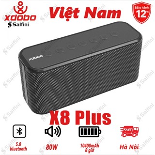  Xdobo X8 Plus 80W X8 60W Loa Bluetooth không dây di động BT5.0 Power BankTWS Loa siêu trầm Pin10400mAh Trình phát âm thanh 