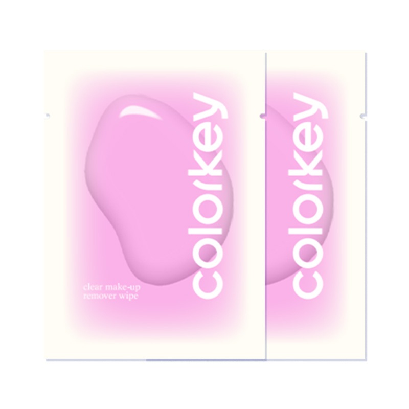 [Quà tặng] Khăn lau tẩy trang trong suốt COLORKEY