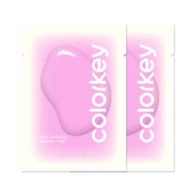 [Quà tặng] Khăn lau tẩy trang trong suốt COLORKEY