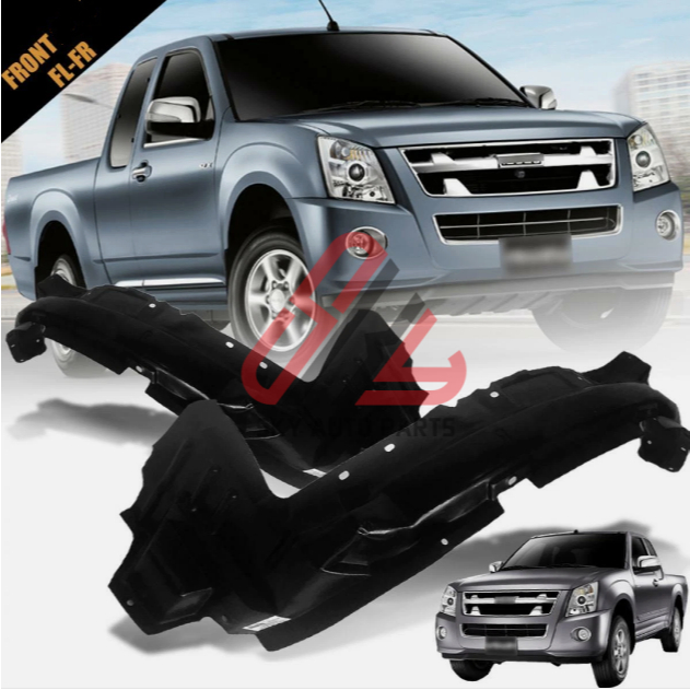 Dành Cho Xe Isuzu DMAX D-MAX 2007 2008 2009 2010 2011 Phía Trước Fender Lót Trước Trình Điều Khiển F