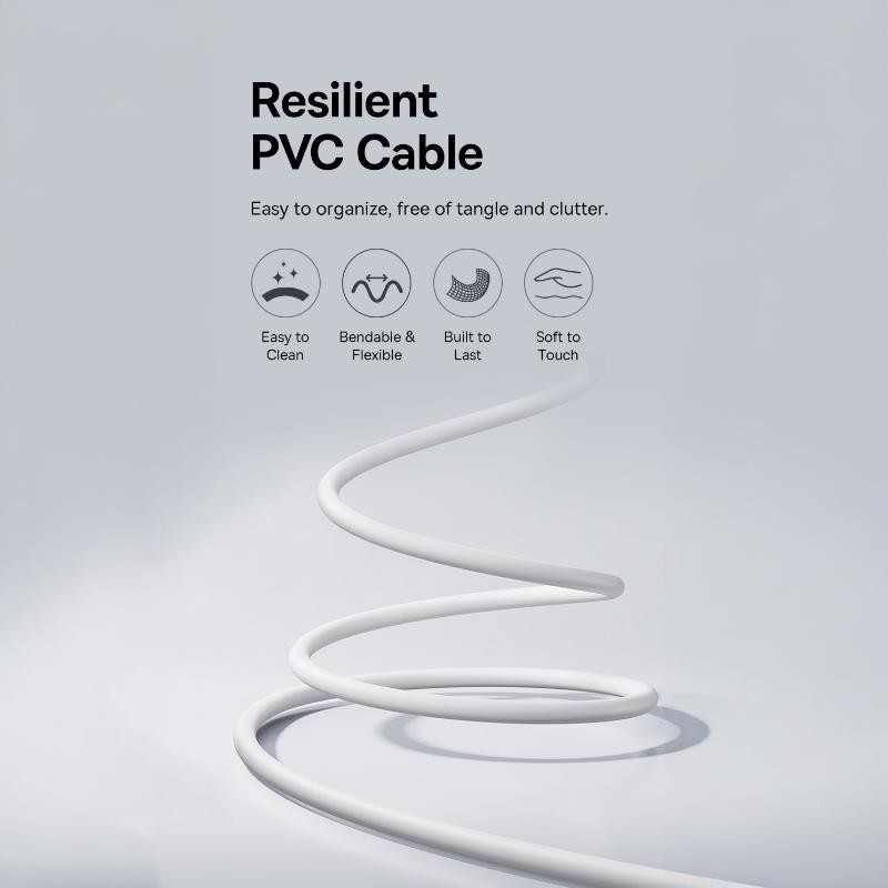Cáp sạc nhanh Baseus Ultra-Fast Series 2.4A Cáp dữ liệu sạc USB-A sang i14 13 8PLUS Truyền dữ liệu USB 480Mbps | BigBuy360 - bigbuy360.vn