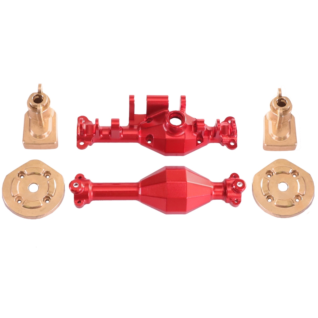 Dành Cho MJX Hyper go 1 / 12 H12Y H12Y + RC Xe Kim Loại Trục Sau Vỏ Đồng thau Phía Sau Cốc Nâng Cấp 