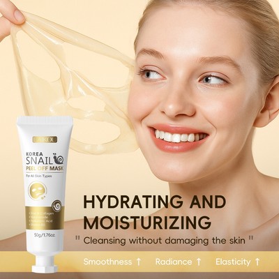 Mặt nạ lột ốc sên & Collagen Hàn Quốc LAIKOU 50g – Làm sạch lỗ chân lông sâu, làm sáng và săn chắc