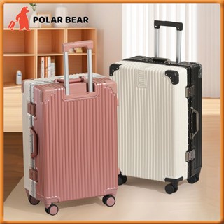 Vali Nhôm 20 / 24 Inch Hành Lý Dung Tích Lớn Retro Vali Chống Trầy Xước