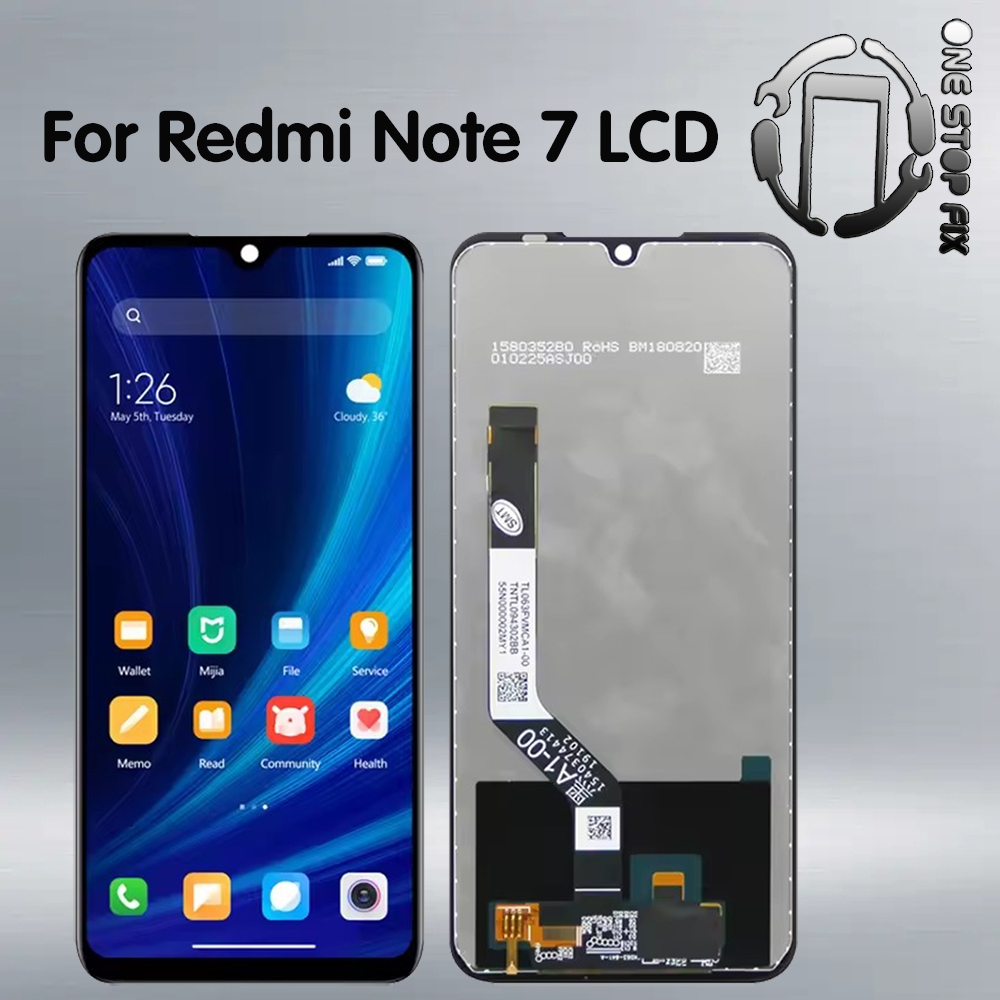 TFT Cho Xiaomi Redmi Note 7 LCD M1901F7G M1901F7H Màn Hình Hiển Thị Bộ Số Hóa Cảm Ứng