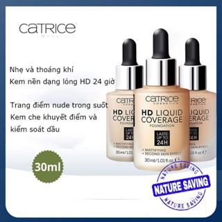 kem nền catrice HD 24h Liquid Coverage Foundation che phủ hoàn hảo 30ml