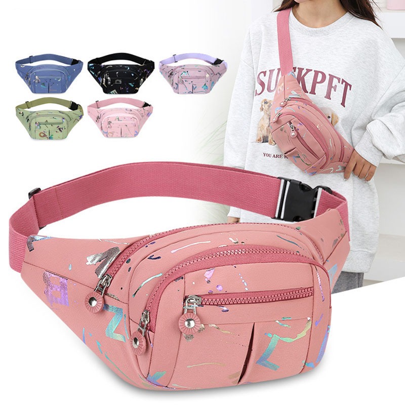 Túi đeo ngực Unisex Túi thắt lưng đa chức năng dành cho nam và nữ Túi đựng điện thoại đeo chéo Ba lô thể thao