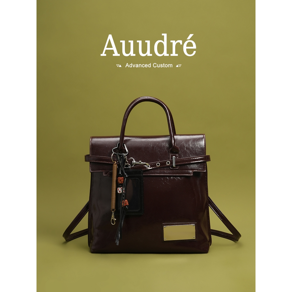 Auudre Retro Ba lô dung tích lớn Túi đi học thời trang dành cho nữ | BigBuy360 - bigbuy360.vn