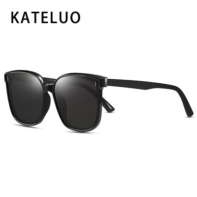 Kính râm nữ chống tia UV, dáng tròn lớn, hiệu ứng giảm béo, phù hợp mặt tròn, mã DY9010