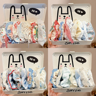 【Scrunchie】Set 10 Dây Buộc Tóc / Cột Tóc Scrunchies To Phồng Đẹp Thời Trang Hàn Quốc Phụ Kiện Tóc