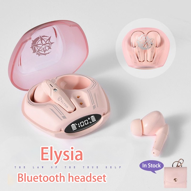 Honkai Impact 3 Elysia Tai nghe Bluetooth không dây khử tiếng ồn bằng giọng nói tùy chỉnh cho tất cả