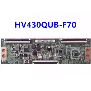 1 Bảng Logic HV430QUB-F70 47-6060001 Ống xả mềm 4K 43 / 55 / 65 inch