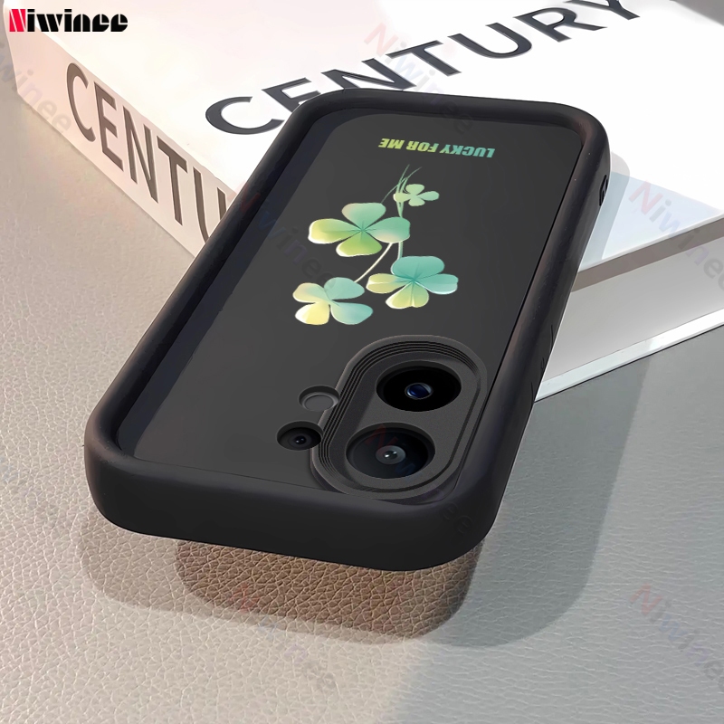 Ốp Silicon Cho VIVO S30 / S30 Pro Mini / S17 Pro 5G Vỏ Điện Thoại Chống Sốc Lucky Clover Graffiti Co
