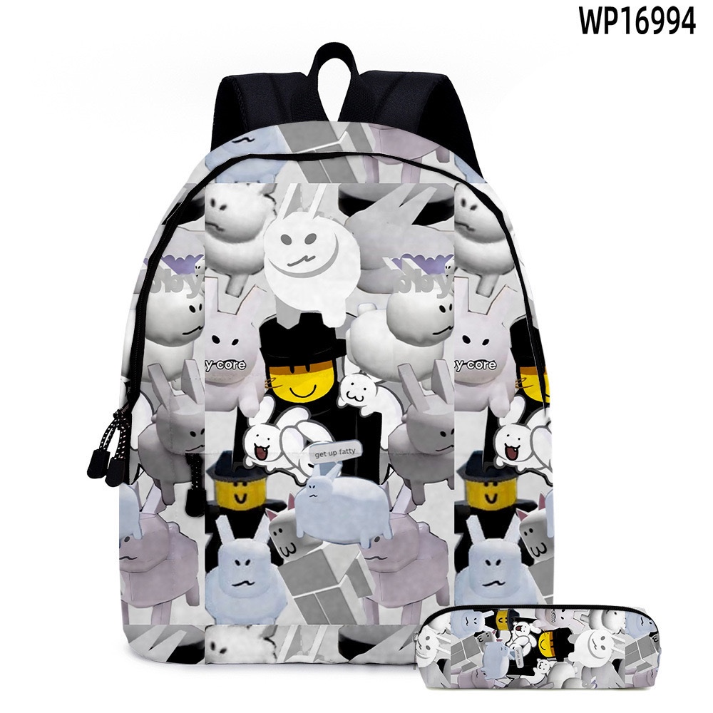 Roblox Schoolbag Forsaken Gubby Forsaken Gubby In 3D Học sinh tiểu học Hoạt hình Dung tích lớn Ba lô