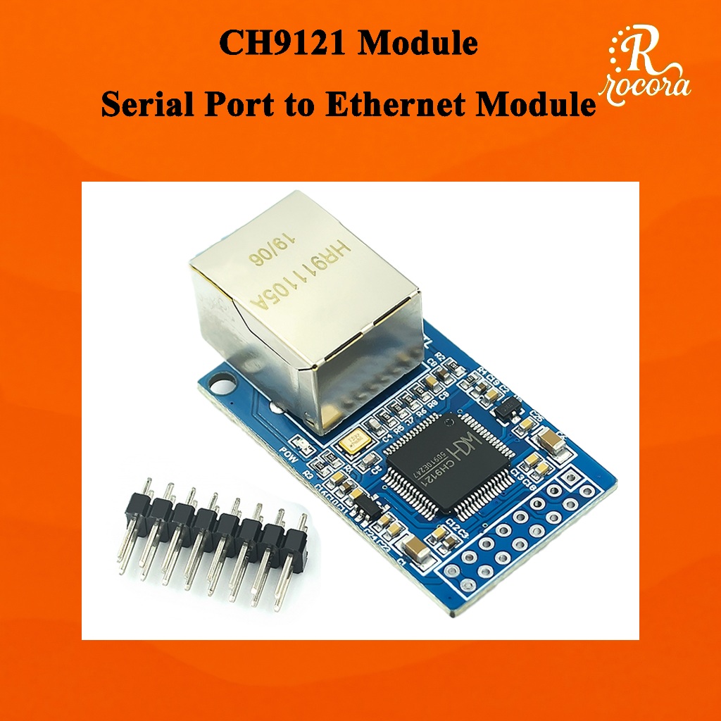 Cổng nối tiếp sang mô-đun Ethernet Máy chủ nối tiếp Mô-đun mạng máy vi tính một-Chip CH9121 Mô-đun