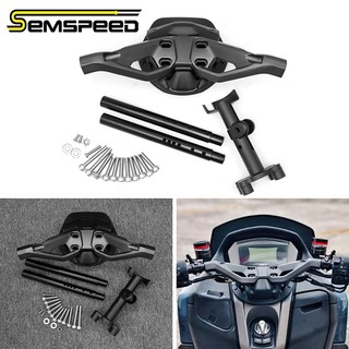   Semspeed  Dành cho Yamaha NMAX 155 150 125 techmax V3 turbo 2025 Xe Máy CNC Tay Lái Xe Máy Đua Tay Cầm Thanh Gắn 