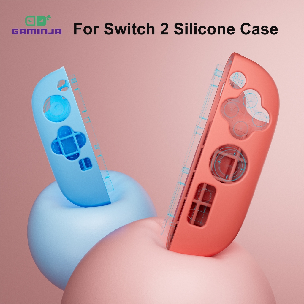 Switch2 Silicone Silicone Bộ Công Tắc Mới Grip Silicone Vỏ Bảo Vệ Switch2 Máy Chơi Game Silicone Mới