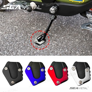 SEAMETAL Xe máy Chống trượt Chân đế nhôm Mở rộng Chân đế Tấm Chân đế Bên Chân đế Phóng to Bộ phận xe máy