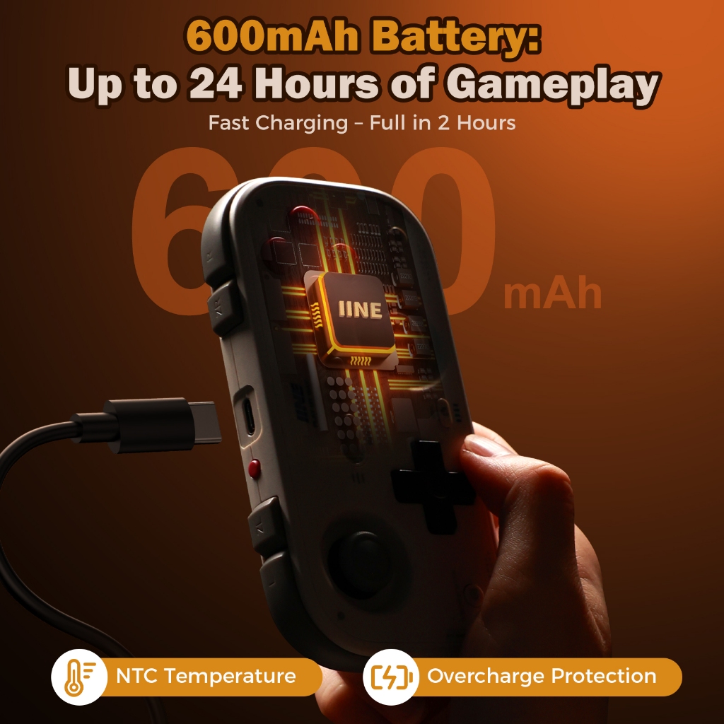 Bộ điều khiển trò chơi bỏ túi phong cách retro IINE/Cần điều khiển Hall nhỏ gọn & di động + Cần điều khiển lõm 1000Hz Thiết kế tùy chỉnh đa nền tảng Sử dụng đa năng | BigBuy360 - bigbuy360.vn