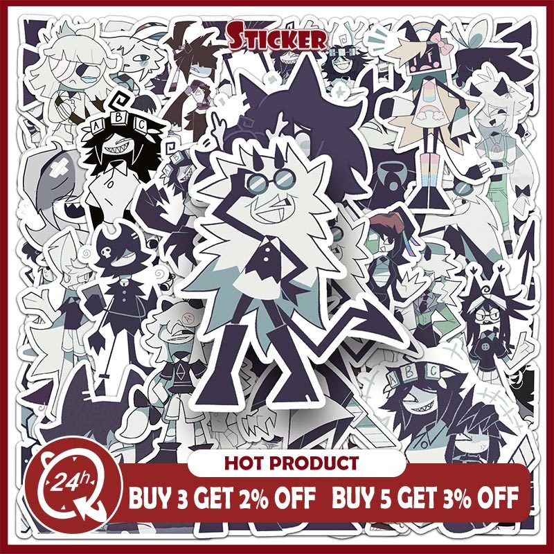 Bộ 50 Trò Chơi Cơ Bản Giấy Giáo Dục Dán Miss Circle Graffiti Miếng Dán Chống Thấm Nước