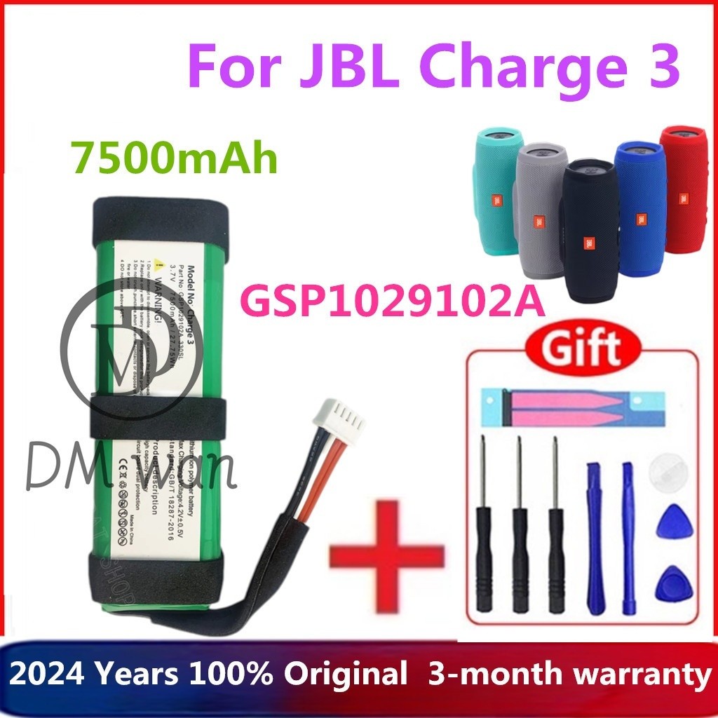 {Hàng giao ngay JBL Charge 3 cho JBL Charge 3 GSP1029102Loa 3.7V Thay pin Bluetooth 7500mAh + dụng c