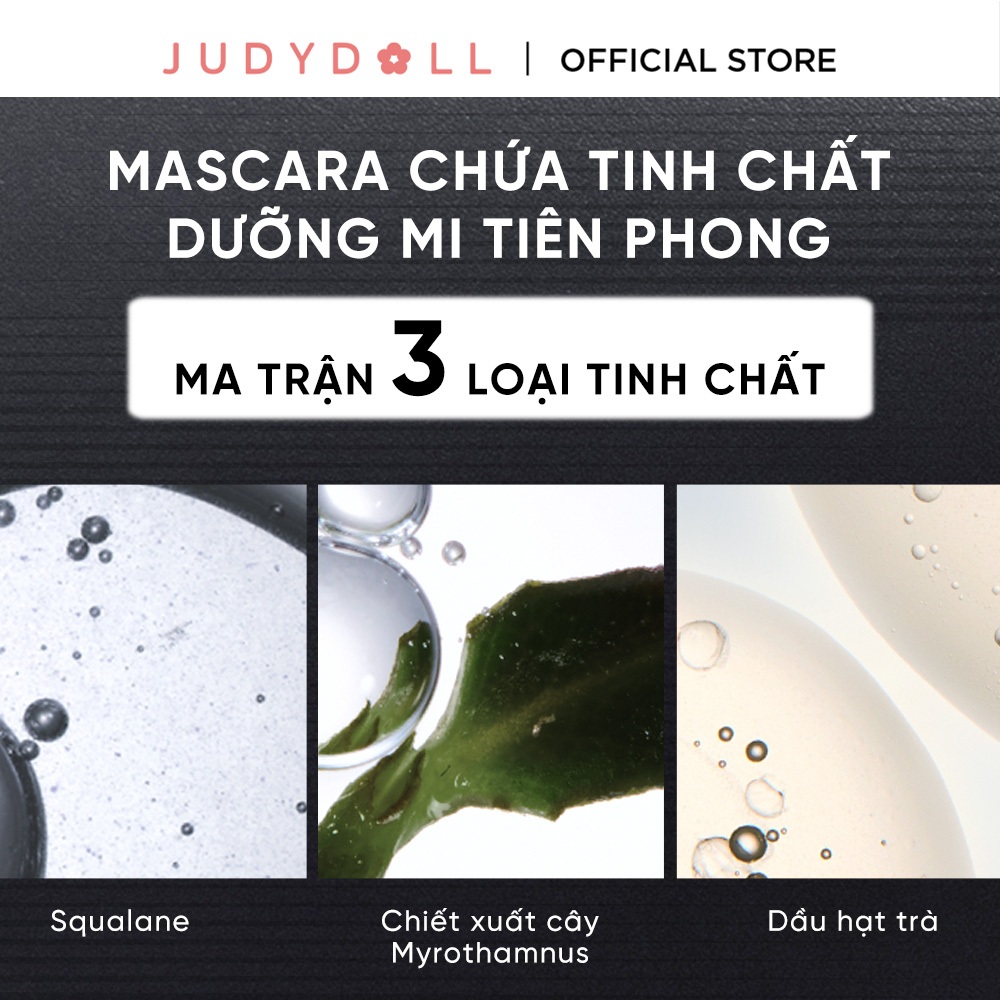 [MỚI] Mascara Đầu Lược Sắt JUDYDOLL Iron Mascara Siêu tơi dài mi Giữ mi cong cả ngày Dày mi Dưỡng mi 3g | BigBuy360 - bigbuy360.vn