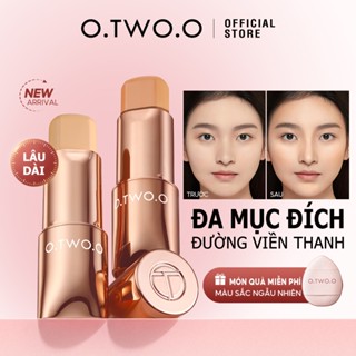O.two.o Bronzer Dính Kem Đường Viền Dính Kết Cấu Mượt Tự Nhiên Lâu Dài Định Hình HD Đường Viền Mặt Trang Điểm