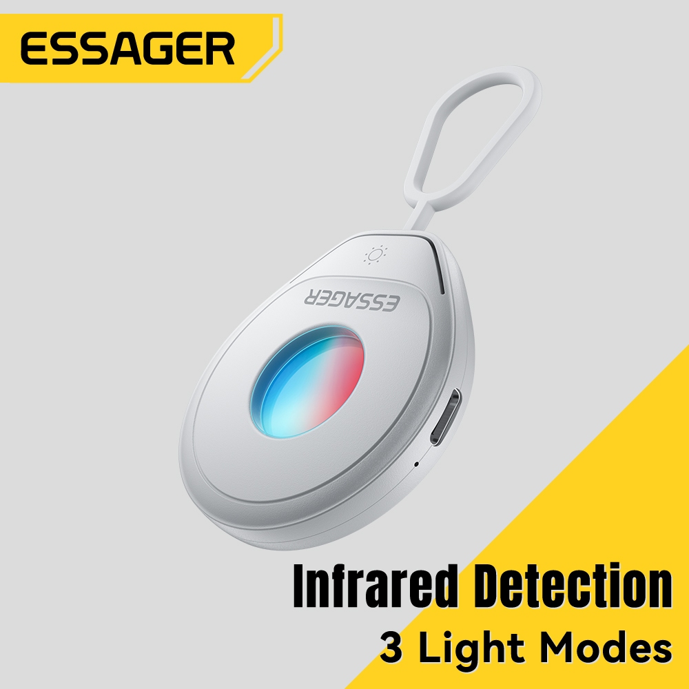 Máy dò Camera ẩn không dây Essager Máy tìm hồng ngoại di động để bảo vệ an ninh và chống nhìn trộm