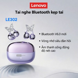 Tai nghe Bluetooth Lenovo LE302 không dây Bluetooth nâng cấp 6.0 OWS HiFi Tai nghe âm thanh vòm IPX4 Chống nước Tai nghe nhạc thể thao
