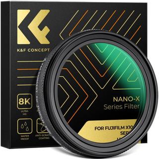  K & F Concept Bộ lọc UV Kính quang HD nhiều lớp chống trầy xước cho Fujifilm X100 FUJI X100F X100S X100T X100V X100VI 