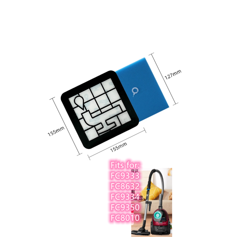 Bộ Lọc Bọt Biển Cho Philips FC9333 FC8632 FC9334 FC9350 FC8010 Phụ Kiện Máy Hút Bụi