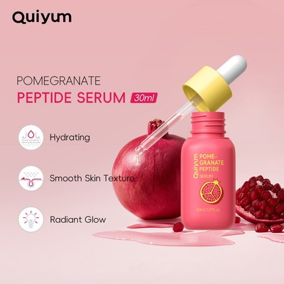 Serum Peptide Lựu QUIYUM 30ml - Tăng cường dưỡng ẩm & rạng rỡ, kết cấu da mịn màng