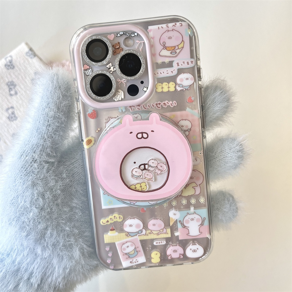 Dành Cho iphone Case 16 Pro Max 15 Pro Max 14 Pro Max Tài Khoản Tay Thỏ Thuốc Điện Thoại