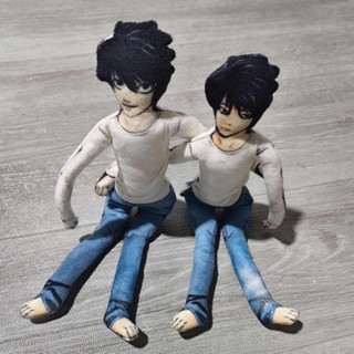 Anime Death Note L.Lawliet Yagami Búp Bê Nhẹ Sang Trọng Búp Bê Nhồi Bông Trừu Tượng Khớp Linh Hoạt Trang Trí Phòng Halloween Sang Trọng Đồ Chơi Unisex Quà Tặng