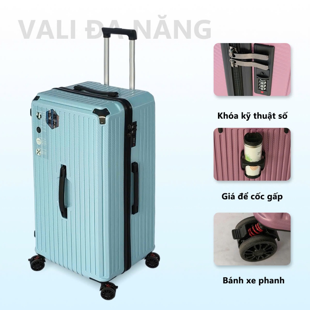 Vali du lịch - thiết kế thể thao năng động,Vali chất lượng cao, giá trị cao--phù hợp cho mọi chuyến 