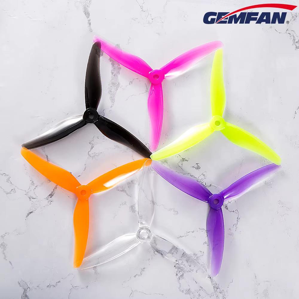 Cánh quạt FPV 4 chiếc / 2 cặp Gemfan 51433 5 inch 3 lưỡi / ba cánh Cánh quạt Cánh quạt CW CCW Động c