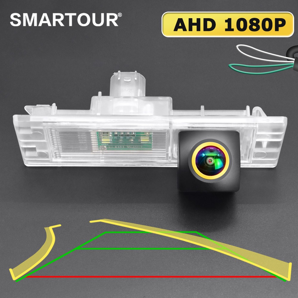 Smartour HD CCD Camera Quan Sát Phía Sau Cho Xe BMW 6 1 Series F21 F20 M6 E64 E63 F06 Mini Cooper R5