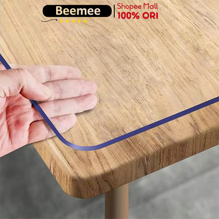 Beemee Khăn trải bàn PVC 1.5 2 3mm linh hoạt Chống thấm nước trong suốt Chống dầu chống hoạt 