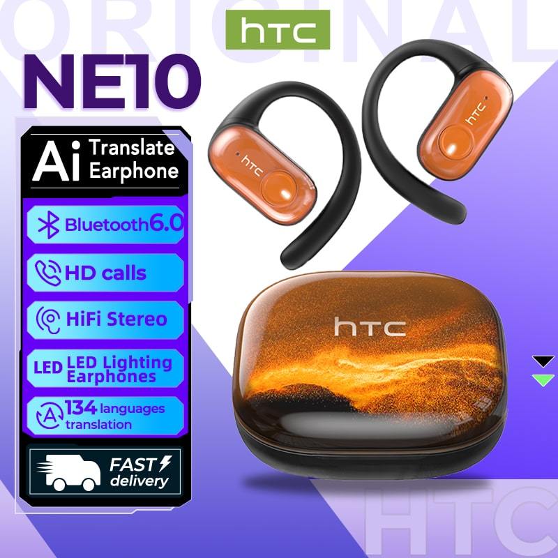 HTC NE10 Tai Nghe Phiên Dịch AI Tai nghe Bluetooth Tai nghe không dây nhẹ Tai nghe không dây Bluetoo