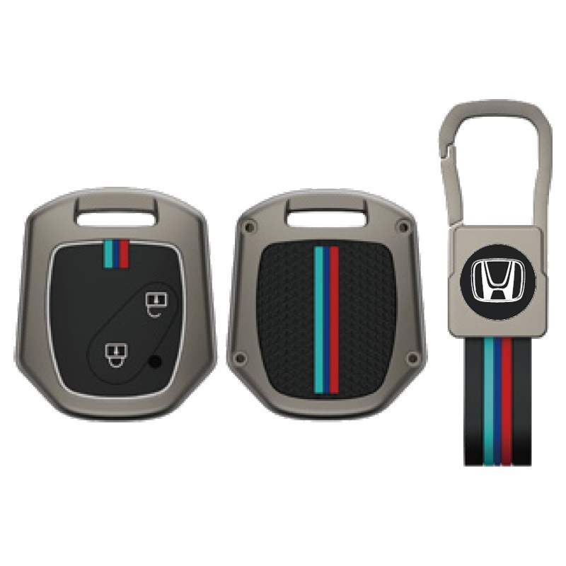Mới Xe Honda Chìa Khóa Bao Da Móc Khóa Cho Xe Honda JAZZ CITY CRV Honda Fit Civic Accord