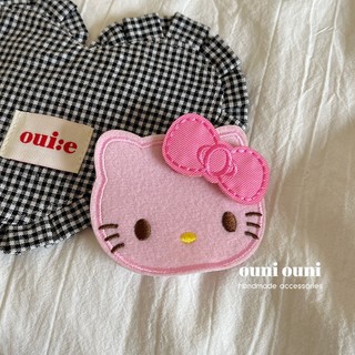 Nhãn dán tóc Sanrio Velcro dễ thương Nhãn dán