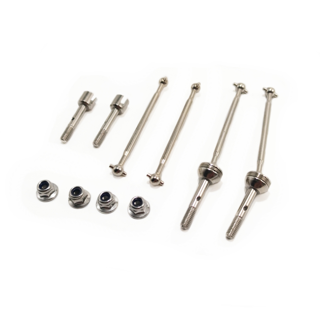 WLTOYS Đồ chơi 144001 144010 24017 124019 Nâng cấp một phần phía trước và phía sau nâng cao 4mm bộ t