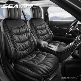  SEAMETALTAL Ghế Ô Tô Nappa Đệm Da Bảo Vệ Ghế Thảm Mềm Thoáng Khí Miếng Lót Phụ Kiện 