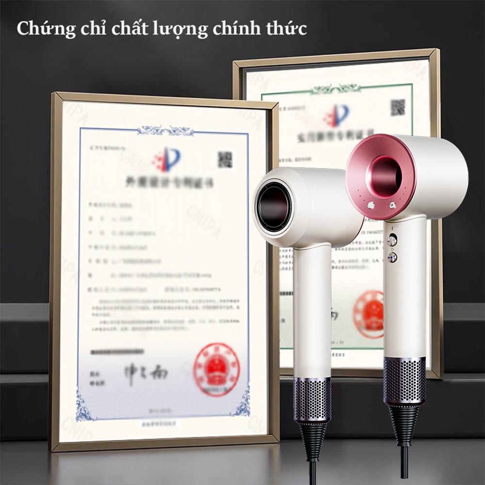 Dr Flash Máy Sấy Tóc 1 tỷ ion âm，Công suất cao, sấy khô nhanh/chăm sóc tóc - Màu hồng | BigBuy360 - bigbuy360.vn