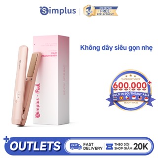  Simplus Máy duỗi tóc đa năng Thiết kế không dây Sạc pin dễ dàng  Sử dụng liên tục lên đến 45 phút   Uốn & duỗi 2in1   Sạc Type-C   2 mức điều chỉnh ZFBA008 