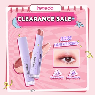   Sản phẩm gần hết hạn  Phấn mắt Ireneda Two-Tone Shimmer 2 trong 1 Màu sắc đôi Phấn mắt Gradient Sắc tố cao Long lanh Chống thấm nước lâu trôi 