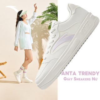 [Tăng 4CM] QINGSONG ANTA Giày Thể Thao Nữ, Sneakers Sport Casual Giày Thể Thao Đi Chơi 922528002Q