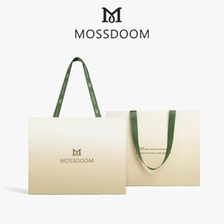 MOSSDOOM Túi giấy quà tặng thiết kế đơn giản Túi Tote